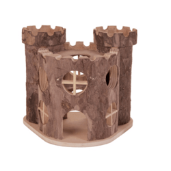 Hamster Legeplads slot træ 15x11x14cm
