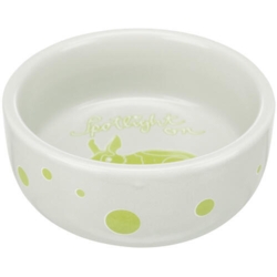 Kanin madskål med motiv