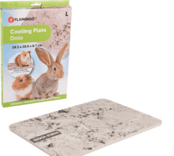 Køleplade til gnaver - L 28,5x20,5x0,7 cm