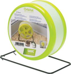 Orbital Hamsterhjul Ø18 cm | Støjsvagt løbehjul til hamster
