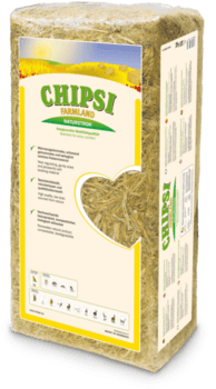 Chipsi Farmland Halm 10 kg til kaniner og gnavere