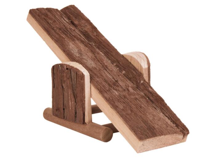 Hamstervippe 22 × 8 × 7,5 cm | Trælegetøj til hamster