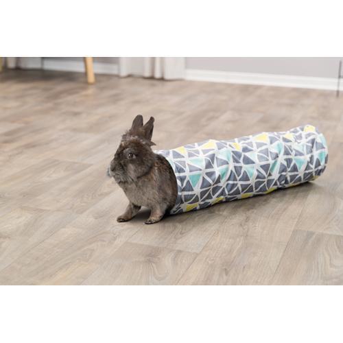 Sunny Cuddly Tunnel Ø19 × 70 cm | Blød legetunnel til kanin og gnavere