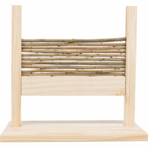 Aktivitetssæt med forhindring og ring | Trælegetøj til smådyr