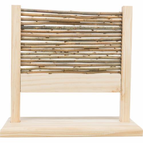 Aktivitetssæt med forhindring og ring | Trælegetøj til smådyr