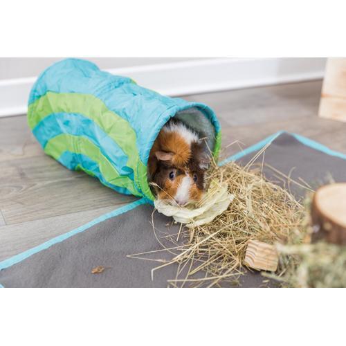 Hyggetunnel til gnaver Ø15 × 35 cm | Blød tunnel til smådyr