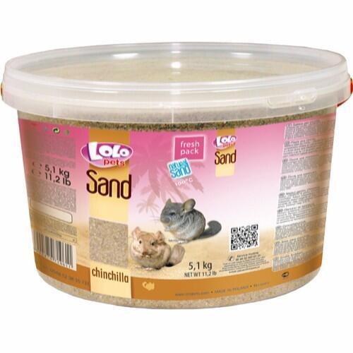Chinchillasand/Badesand til hamster 5,1kg
