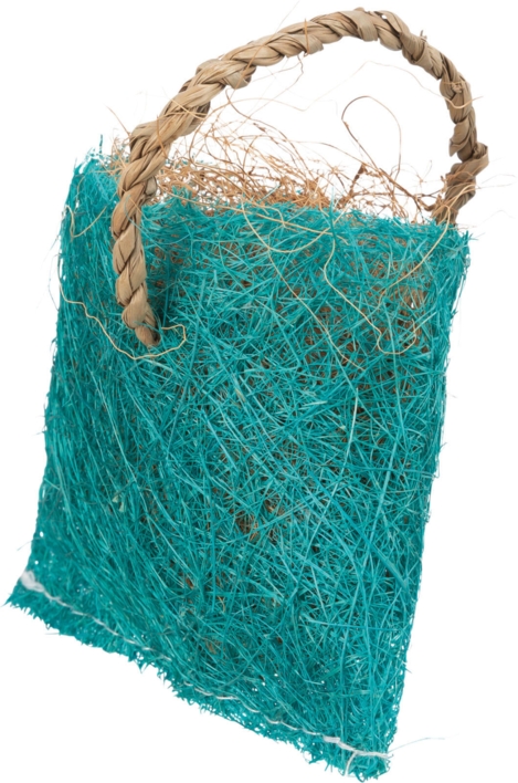 Snack bag with coco fibres, sisal