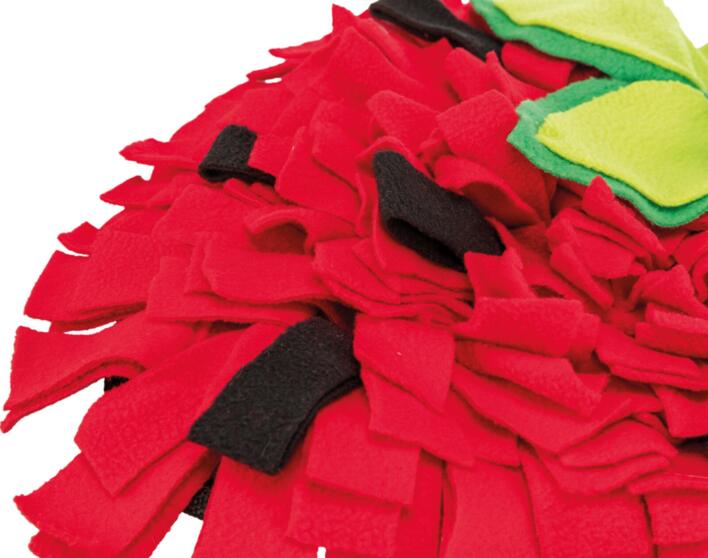 Trixie Jordbær Snusetæppe til Gnaver | Aktivitetslegetøj til kanin og smådyr