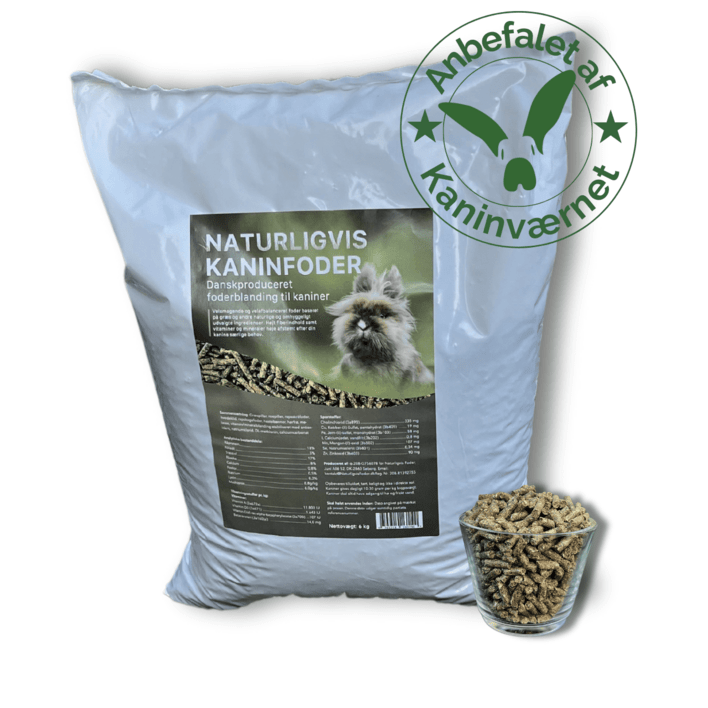 Naturligvis Kaninfoder - 6 kg