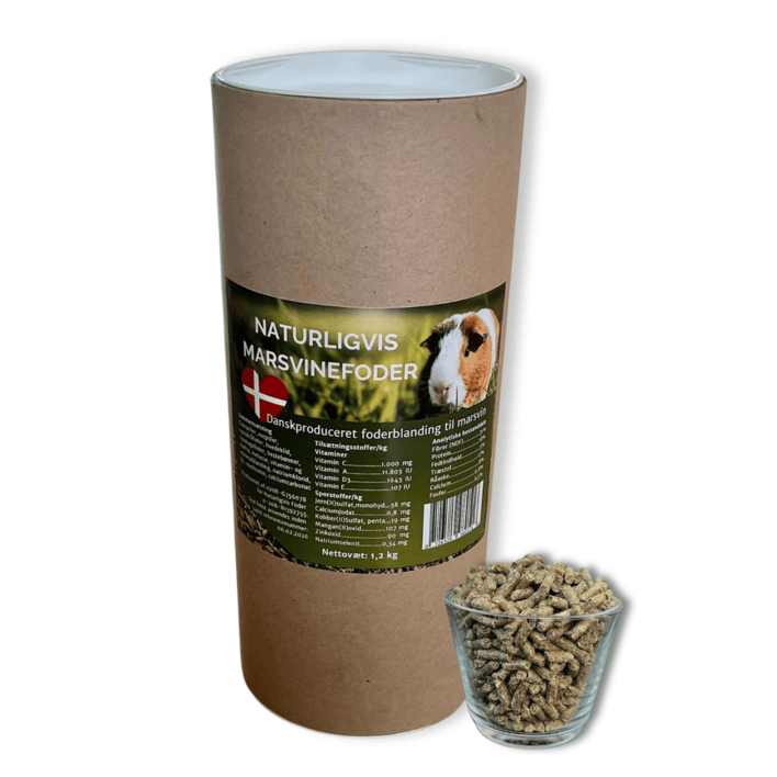 Naturligvis Marsvinefoder 1,2 kg