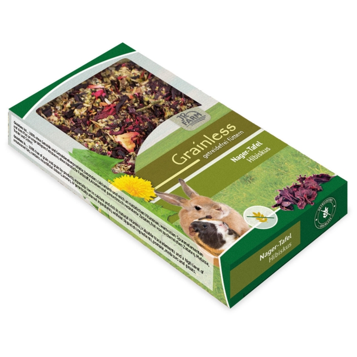 JR Grainless Hibiscus Gnaverbar 125g