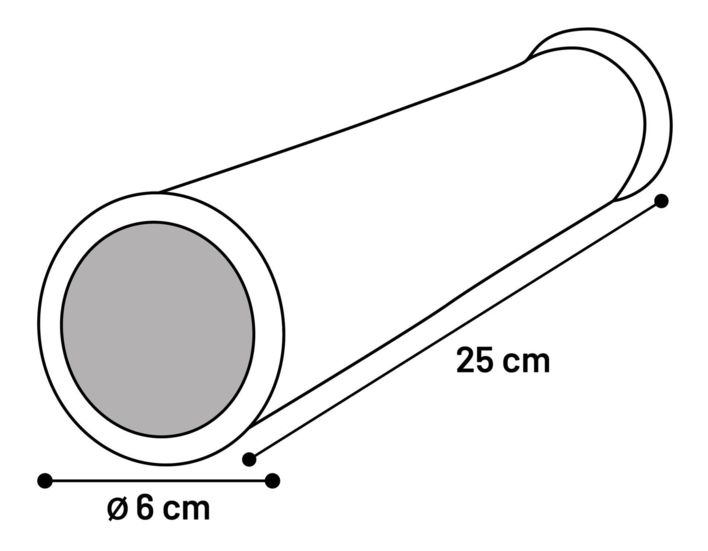 Tunnel Fizi Multicolour for hamsters (25 x 6 cm)