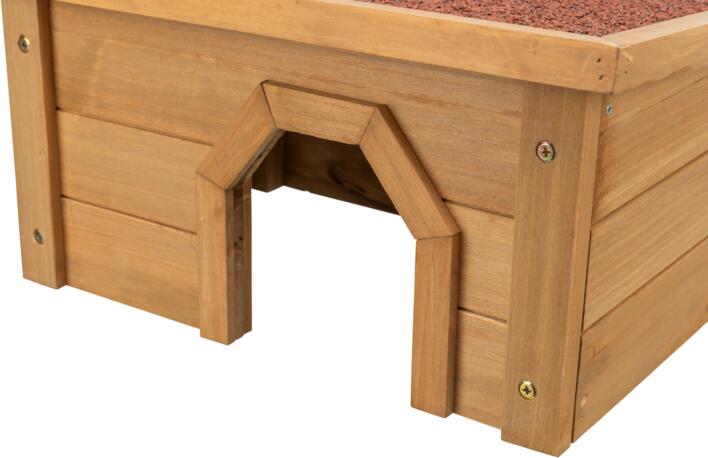 Trixie Udendørs Kaninhus 40 × 20 × 28 cm | Vejrbestandigt træhus