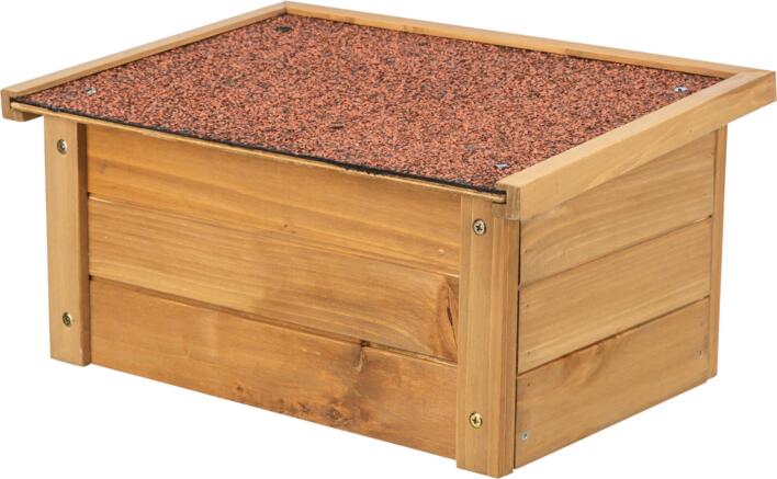 Trixie Udendørs Kaninhus 40 × 20 × 28 cm | Vejrbestandigt træhus