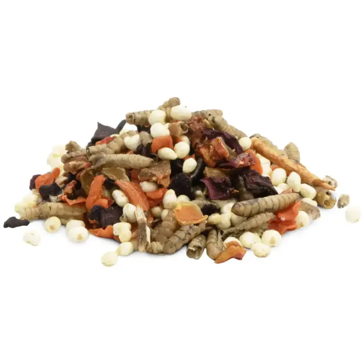 JR Farm Tiny Treats Hermetia Mix 200 g | Protein snack til hamster og gnavere