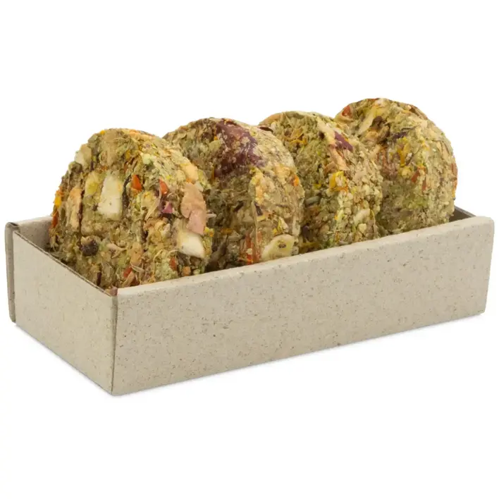 JR Farm Grainless Morgenfrue & Banan 80 g | Kornfri snack til kanin og gnavere