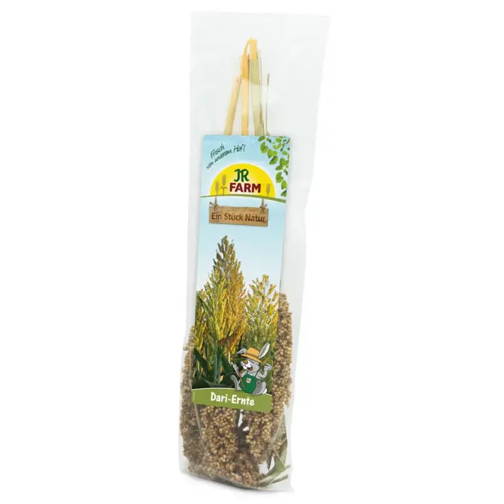 JR Farm Darihøst 80 g | Naturlig snack med hirse til kanin og gnavere