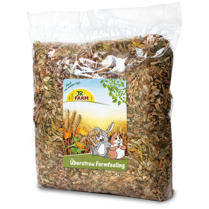 JR Farm Skovfeeling Bundlag 10 L | Naturligt bundmateriale til kanin og gnavere