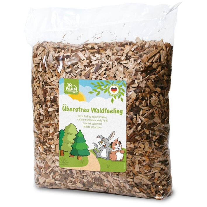 JR Farm Skovfeeling Bundlag 10 L | Naturligt bundmateriale til kanin og gnavere
