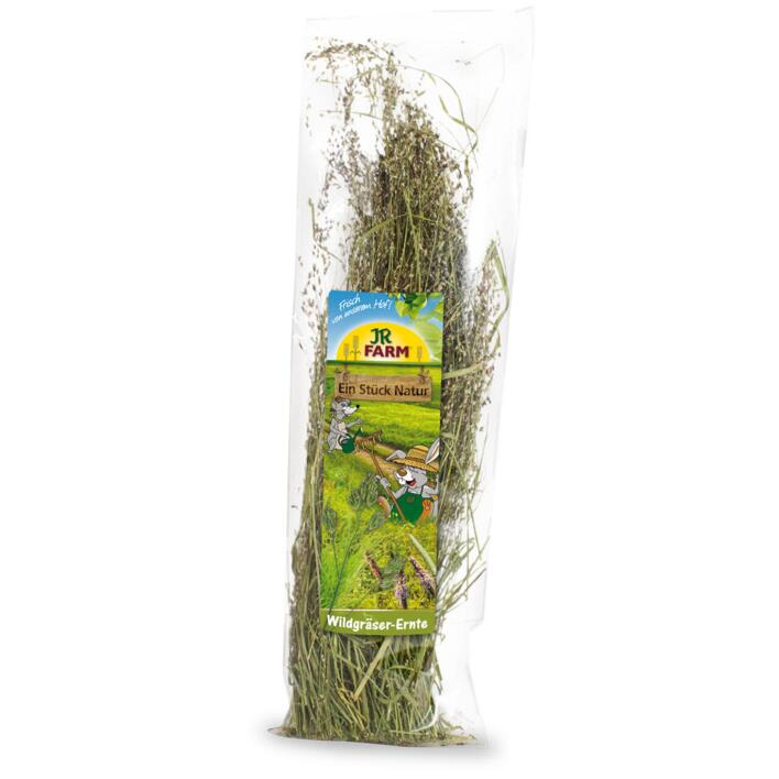 JR Farm Græshøst 80 g | Naturlig snack med vilde græsser til kanin og gnavere