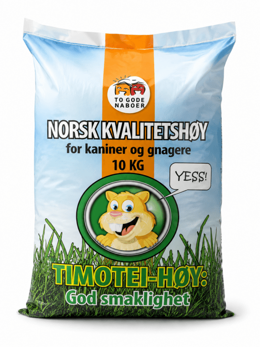 To Gode Naboer timothyhø - gnaverhø storkøb 10 kg
