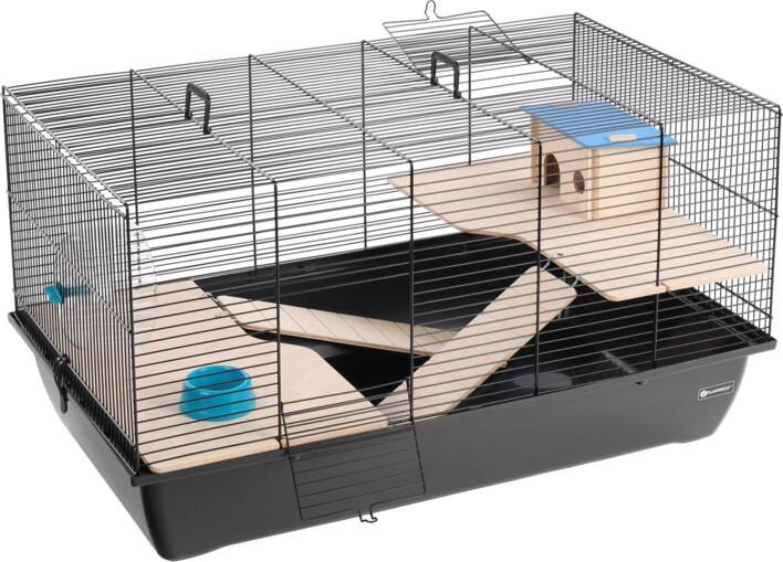 Flamingo Chipper Gnaverbur Rummeligt Hamsterbur 77,5x47x42cm