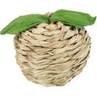 Apple-shaped grass toy