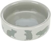 Food bowl with hamster motif