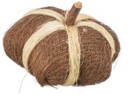 Trixie coconut fibers shaped like a pumpkin