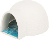 Igloo with cooling pad for hamster