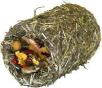 JR Farm Hay Tunnel Filled with Fruit