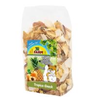 JR Farm Tropicasnack eksotisk frugtblanding til gnavere dværgkaniner og gnavere (200 g)
