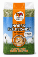 To Gode Naboer havrehø med ekstra fibre (500g) - naturligt gnaverhø