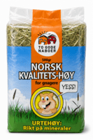 To Gode Naboer urtehø med mineraler (500g) - naturligt gnaverhø