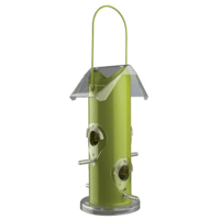 Foderdispenser, 14×25×14 cm, grøn